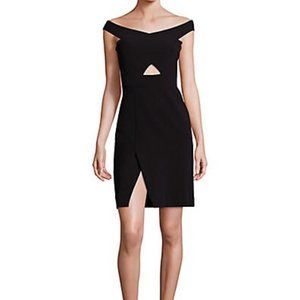 Parker Rory Off Shoulder Body Con Dress